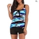 thumbnail image 5 of Eigraketly 2 unids/set mujer sin mangas traje de baño para tomar el sol poliéster correa de hombro traje de baño ropa interior ropa de playa ropa Traje de baño Azul SG Eigraketly OD001307-19, 5 of 5