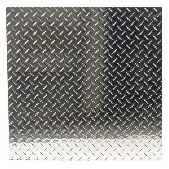 DIAMOND PLATE ALM 24X24 (Pack of 1)
