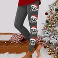 thumbnail image 1 of MKLEKYY Leggings para mujer, leggings con estampado navideño festivo para mujer, pantalones de yoga de cintura alta, mallas deportivas cómodas para fitness y entrenamiento, 1 of 4