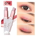 thumbnail image 3 of Fiudx Liquidación De Ahorros De Verano Lápiz De Sombra De Ojos De Dos Colores, Lápiz De Gusano De Seda Tumbado De Alto Brillo, Lápiz De Sombra De Ojos, 3 of 3