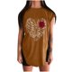 thumbnail image 4 of Moda Retro Moda Casual Cuello redondo Manga corta Ranura Estampado Camiseta Top Pompotops hkajfhjk460687, 4 of 9