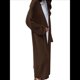 thumbnail image 2 of Suéteres Cárdigan Largos para Mujer, de Mohair, Abiertos Al Frente, de Punto Holgado y Holgado, Chaquetas de Abrigo de Moda para Otoño Café un Tamaño, 2 of 9