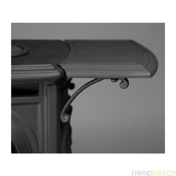 Monessen Hearth 2702 Cast Iron Warming Shelf, Classic Black