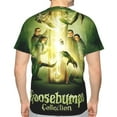 thumbnail image 2 of Goosebumps Shirt 3d Printed T Shirt Crewneck Short Sleeve Top Tees For Mens, 2 of 6