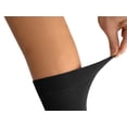 thumbnail image 3 of Calcetines de vestir Easton Marlowe, paquete de 6, para hombre, negros, tallas 40-46, 3 of 5
