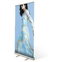 USA Retractable Roll up Banner Stand for Trade Show Exhibition Store Displays (33 ½" x 80 inch (Stand Only))