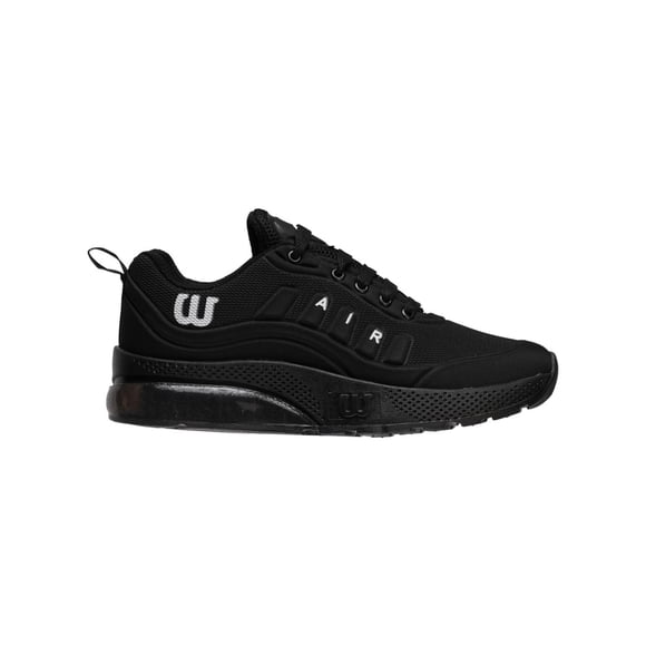 Tenis Mujer Wisdom Comodo Deportivo negro 22