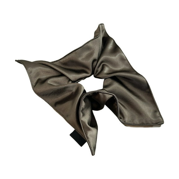 RUISINERY Ruched Hair Scrunchies Thick Oversized Hair Scrunchy Elegant Hair Rope Scrunchy Women Ponytail Holder