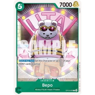 One Piece The Azure Sea's Seven Super Rare Nefeltari Vivi EB04-025