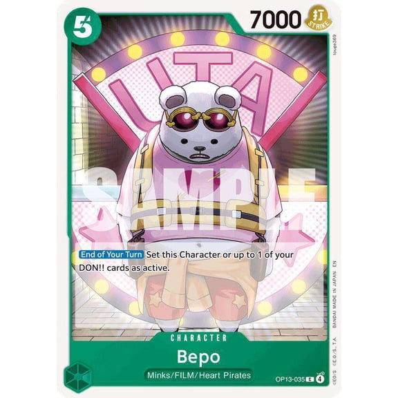 One Piece Carrying On His Will Common Bepo OP13-035