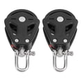 thumbnail image 2 of Poulie en Nylon Inoxydable pour Voilier Kayaks Canoës, 2 of 7