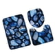 thumbnail image 3 of Juego de alfombras de baño con estampado de piedra 3D, alfombrillas de baño antideslizantes, alfombrillas decorativas para asiento de inodoro, alfombra 3 piezas seitruly JJ25267-07, 3 of 5