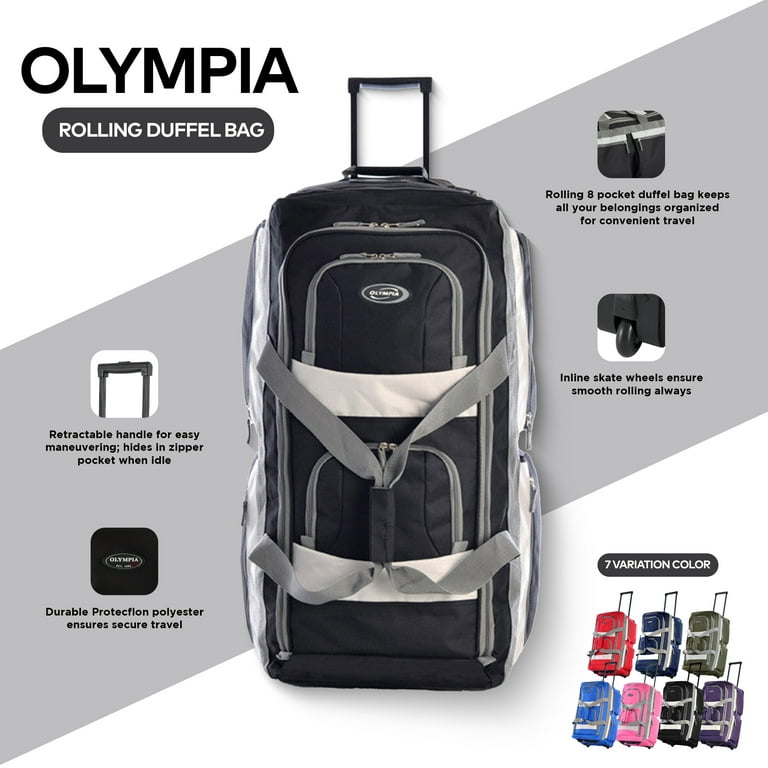 Luggage Bags For Travel Olympia USA 8-Pocket 22