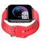 thumbnail image 2 of Reloj inteligente compatible con Bluetooth 5.0 Reloj de pulsera de frecuencia cardíaca Pantalla táctil Reloj de presión arterial Reloj de pulsera de oxígeno en sangre, rojo seitruly EL002529-04B, 2 of 2