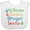 AA-White, variant on Inktastic Oregon My Grandma and Grandpa Love Me Boys or Girls Baby Bib