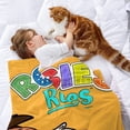 thumbnail image 2 of Las Reglas de Rosie anti-pilling, suave, ligera, esponjosa y acogedora de lujo para hogar y cocina – Perfecta para niños y adultos,50X70cm, 2 of 6
