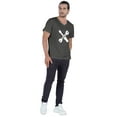 thumbnail image 5 of Inkmeso Mens Tshirt Letter Printed Craftsmen Wrench Tee Shirt Mr.Fix.It. Tshirt For Daddy Jersey Shirt, 5 of 7