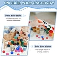 thumbnail image 5 of 10 mm Acrylic Dice Blank, 100 Pcs Standard Game Dice Rounded Corner for Board Games, 5 of 7