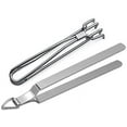 thumbnail image 4 of iKonbi Set of 11 Kitchen Serving Tools - Long Vegetable Cooking Pan, Biryani Spoon, Deep Float, Wide Rainbow, Palta, Zara, Small Spoodle, Rice Punja, Big Spoodle,Pakkad and Chimta., 4 of 4