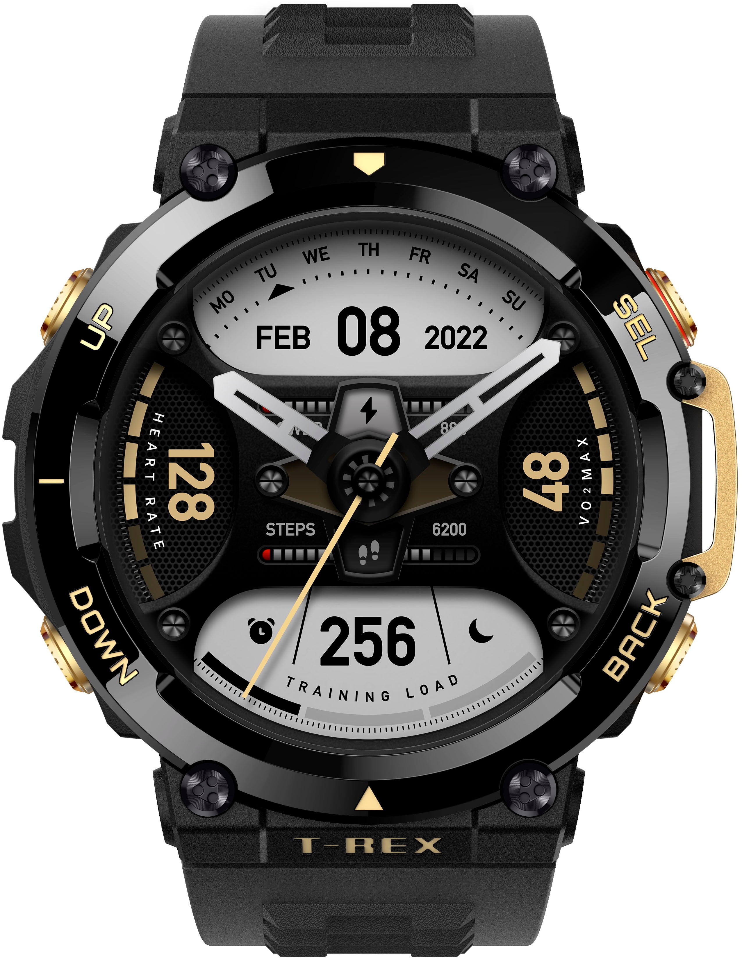 Amazfit T-Rex 2 Smartwatch, Golden