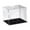 black base, variant on Colcolo Acrylic Display Case Action Figure Display Case for Toys Souvenirs Cosmetics black base