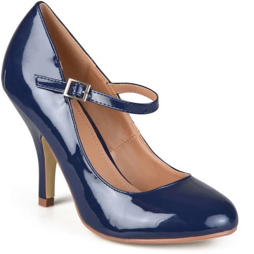 round toe mary janes
