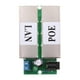 thumbnail image 2 of Inyector de Módulo de Fuente de Alimentación POE para Red Ethernet Puente Cámara Web Negro Sunnimix Interruptor del inyector PoE, 2 of 7