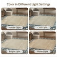 thumbnail image 7 of ODIKA 2'x3' Washable Accent Rug Pet Friendly, Bedside Mat Vintage Boho Retro Trellis Motif Distressed Frame for Bedroom, Nursery, RV, 7 of 7