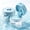 Blue, variant on 3-in-1 Retainer Case with Mirror & Cleaning Brush, Leakproof Storage Box with Drain Tray, for Retainers Dentures Night Guard