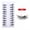 TB03, variant on Bestselling full-strip false eyelashes, 10 pairs per pack, half-eye style, thick, naturally curly, 12-15mm length