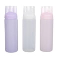 thumbnail image 2 of 3pcs Comb Applicator Bottle with Precise Scale 3 Colors Easy to Control Hair Coloring Brush Bottle for Hair Dye, 2 of 4