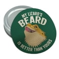 thumbnail image 1 of My Lizard's Beard is Better than Yours Bearded Dragon Round Rubber Non-Slip Jar Gripper Lid Opener, 1 of 4