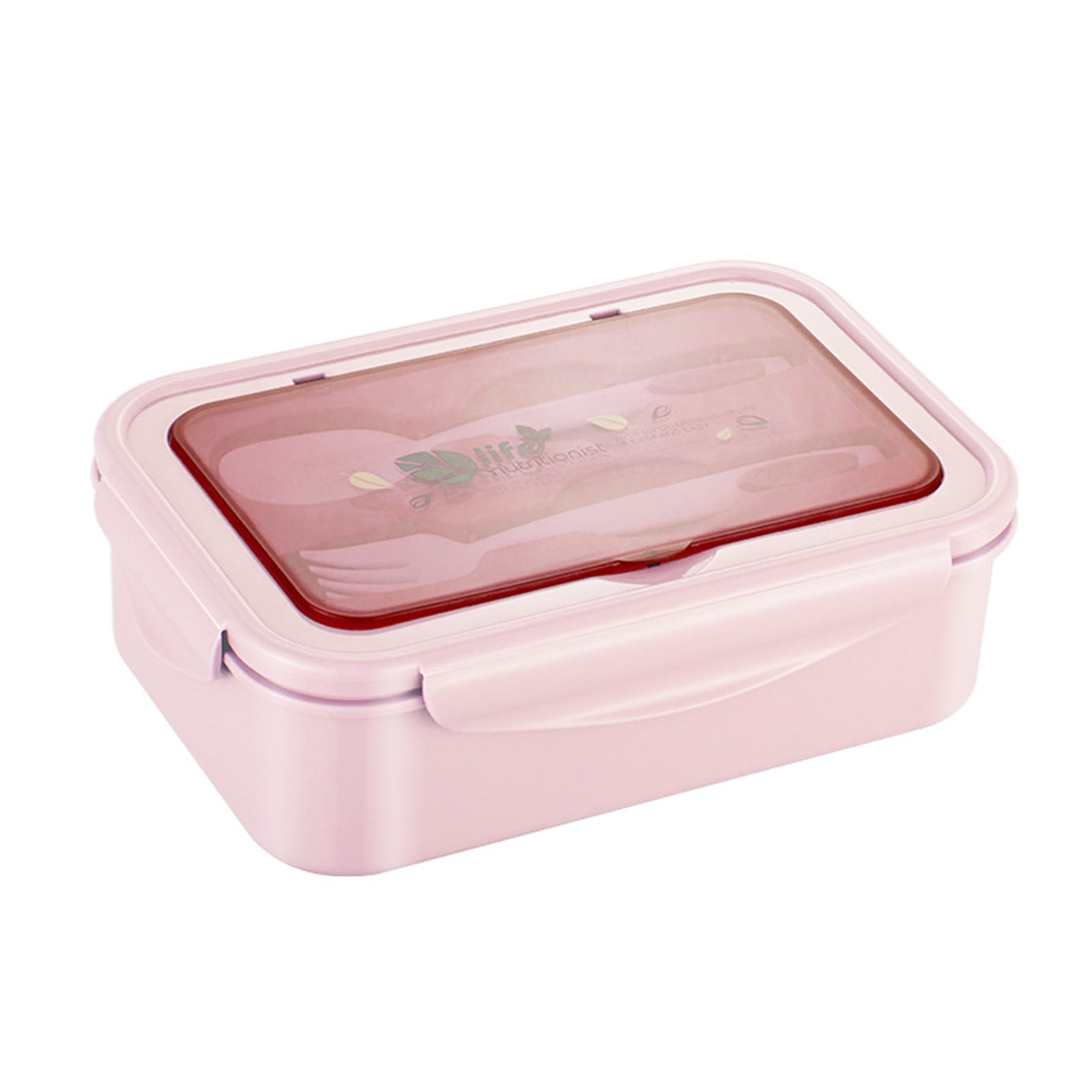 XMMSWDLA Luncheaze Lunch Box Pink Lunch Boxbento Boxes for Adults