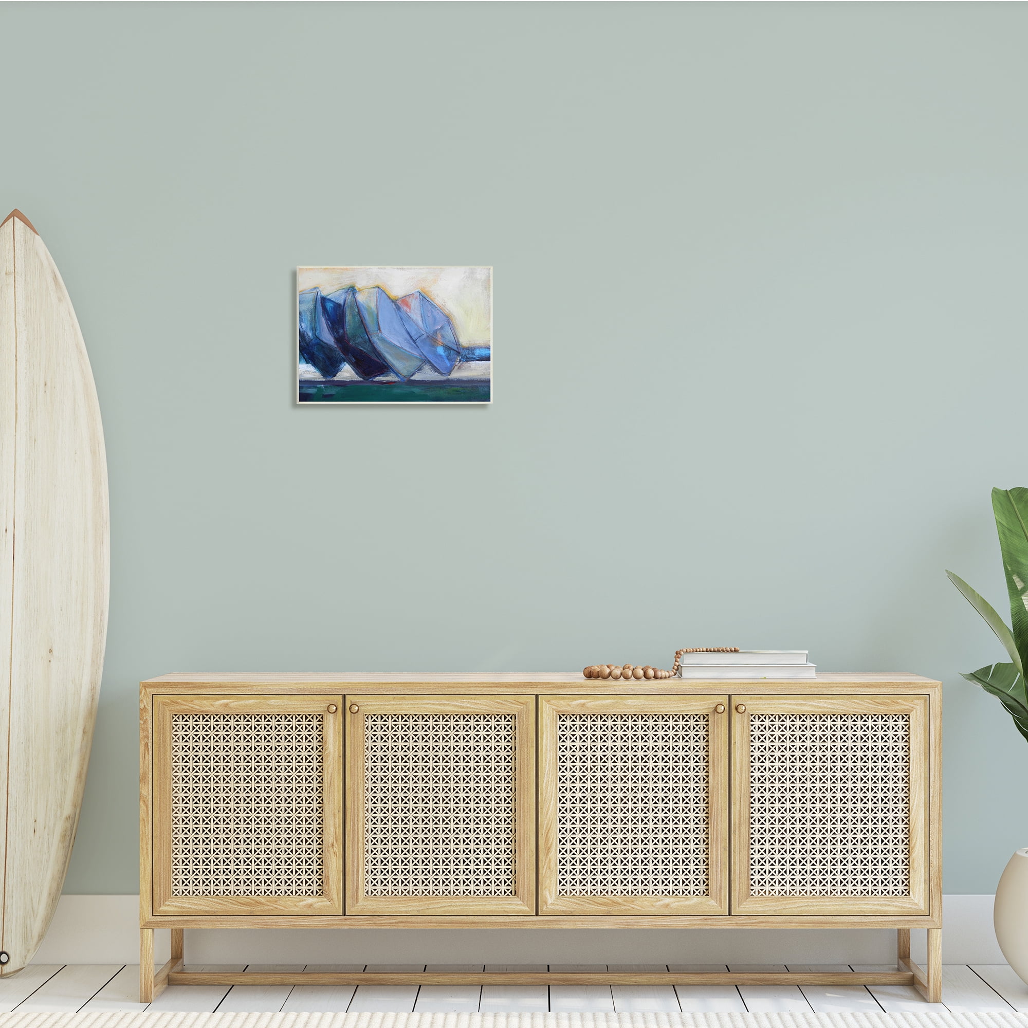Stupell Indtries Boats Stacked at Shoreline Abstract Beach Still Life,19 x 13,Design by Snne Marie