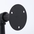 thumbnail image 3 of unbranded 2Ud Soporte Para Repisas De Hierro Negro Estilo Industrial Para Uso En Tablones De Madera, 3 of 7