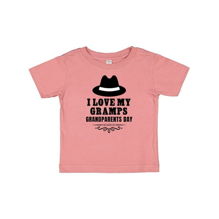 

Inktastic Grandparents Day I Love My Gramps Gift Baby Boy or Baby Girl T-Shirt