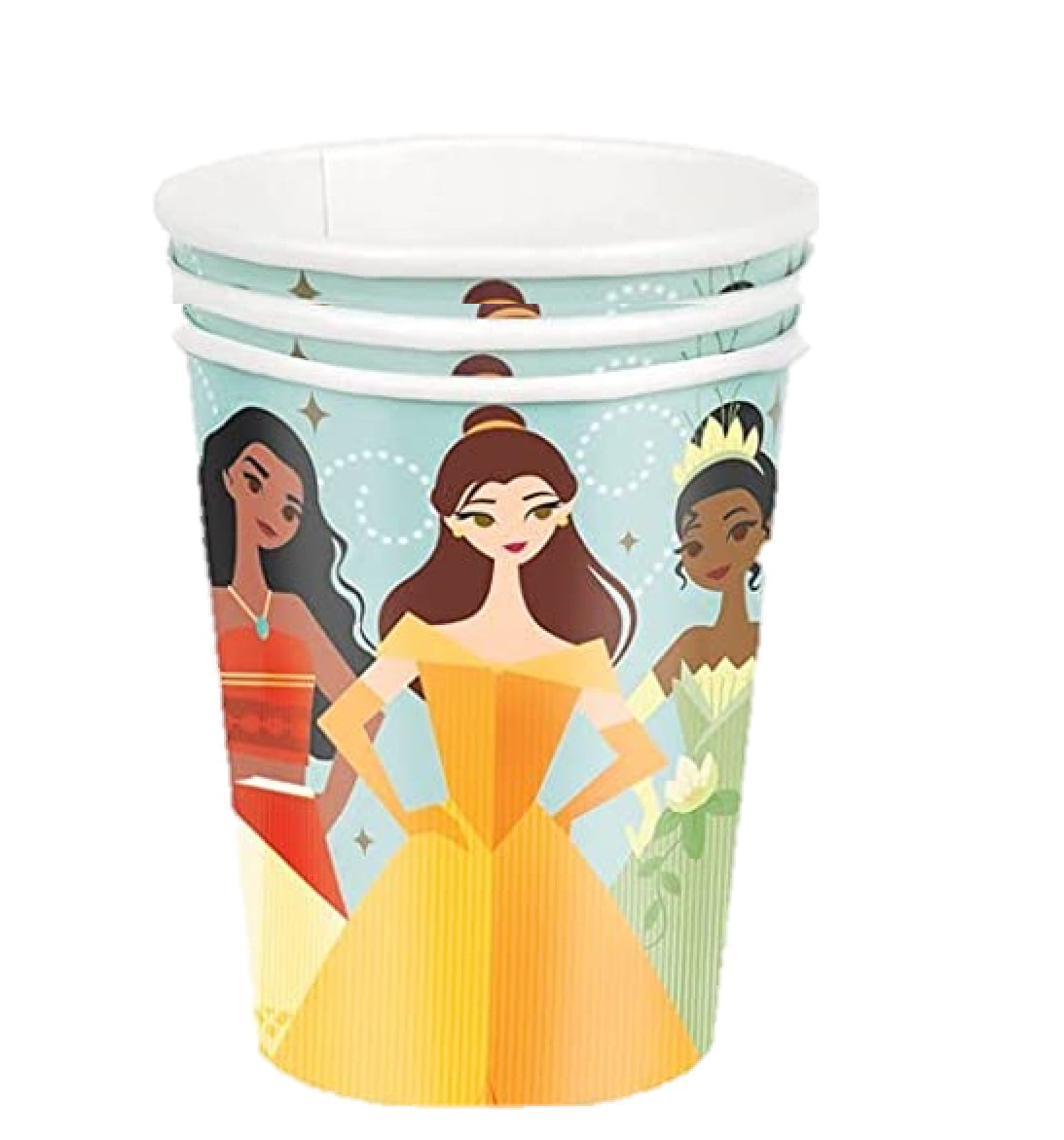 Disney Princess Birthday Party Cups With Lid and Straw, Reusable Kids Party  Cups, Princess Theme Party, Party Favors, 16oz Cup 