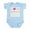 Sky Blue, variant on CafePress - Kids I Love My Grandma Infant Bodysuit - Baby Light Bodysuit, Size Newborn - 24 Months