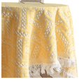 thumbnail image 1 of Mantel de punto amarillo Vinta Rectangular Simple Hotel banquete comedor hogar R mantel cubierta, 1 of 5