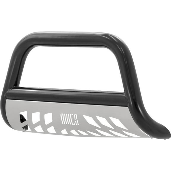 ARIES B35-1001 3-Inch Black Steel Bull Bar, No-Drill, Select Jeep Commander, Grand Cherokee
