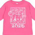 thumbnail image 4 of Inktastic 2026 Chinese New Year Horse Boys or Girls Long Sleeve Toddler T-Shirt, 4 of 5