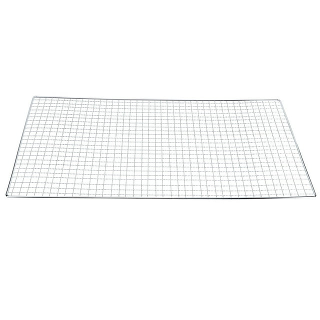 Dekaim Barbecue Net, Multipurpose Stainless Steel Baking Wire Mesh Grill BBQ Net Mesh Barbecue Racks Picnic Tool