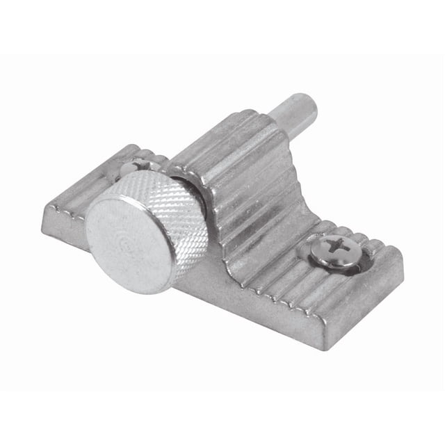 Cerradura de puerta corredera Prime-Line de metal zincado para interiores y exteriores