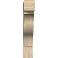 thumbnail image 2 of Ekena Millwork 3 1/2"W x 16"D x 20"H Funston Block Smooth Bracket, Douglas Fir, 2 of 4