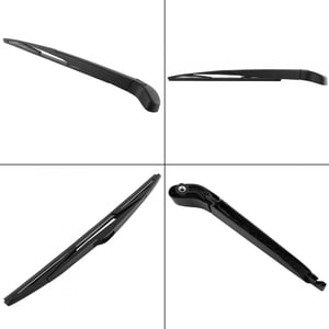 Rear Windshield Wiper Arm Blade, Car Auto Rear Windscreen Windshield Wiper Arm with Blade for  MK2 2004-2013 Black