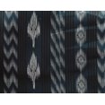 thumbnail image 4 of oneOone Georgette Viscose Fabric Stripe Ikat Printed Fabric 1 Yard 42 Inch Wide, 4 of 4