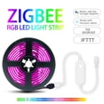 thumbnail image 1 of Tuya ZigBee Light Strip Controller LED Light String light strip controller; LED Controller RGB DC 5-24V Lamp Strip Dimmer, RGB Single Color, 1 of 1