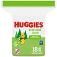 thumbnail image 3 of Huggies Natural Care Sensitive Baby Wipes, Unscented, 1 Refill, 184 Total Ct (Select for More), 3 of 14