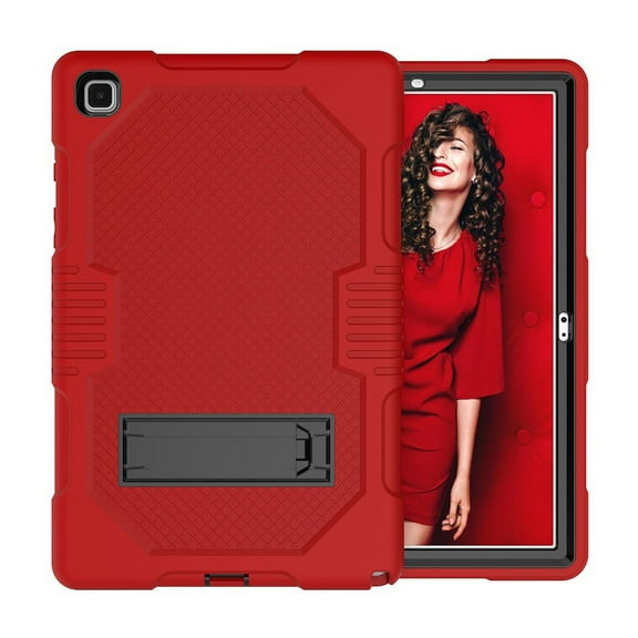 For Samsung Galaxy Tab A7 10.4 (2020) T500 / T505 Contrast Color Robot Shockproof Silicon   PC &