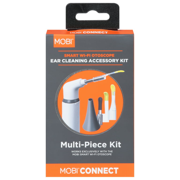 MOBI Smart Wi-Fi Otoscope Ear Cleaning Multi-Piece Accessory Kit